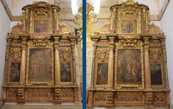 La Junta adjudica la restauración de dos retablos del Santuario de Inodejo