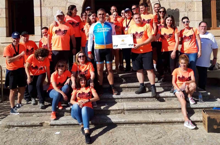 La BTT Tronchaberezos consigue 500 &euro; para la Asociación de Diabéticos