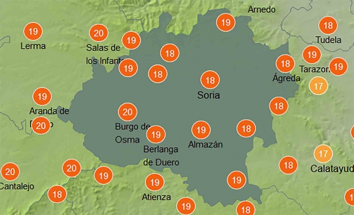 El tiempo en Soria: El verano se despide con apreciable oscilación térmica