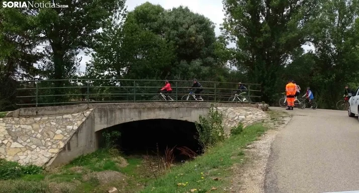 Una imagen del Día de la Bicicleta en Golmayo. /SN