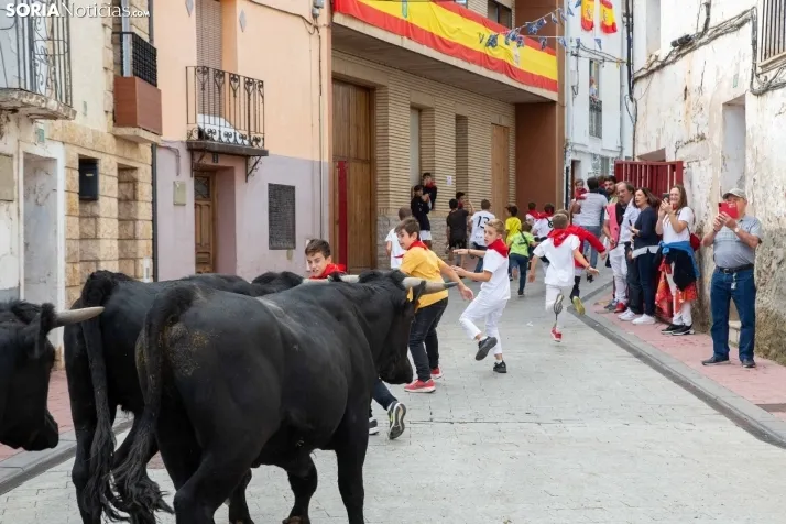 Encierro Fiestas Ólvega 2022