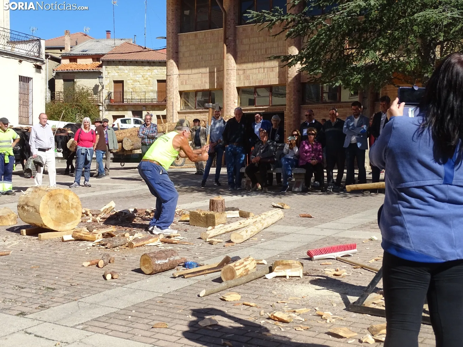 Una imagen de la apertura de la feria este viernes. /SN