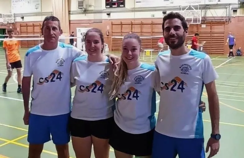 Foto 2 - El Club B&aacute;dminton Soria-CS24 y la AD89 cosechan varios triunfos este fin de semana