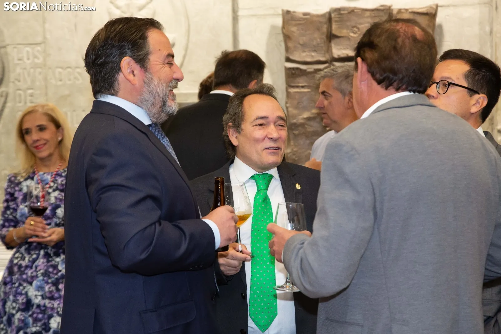 El patrón da comienzo a un curso político en Soria con aroma a municipales