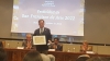 Foto 1 - Pedro Agustín Medrano Ceña recibe la medalla de honor del Colegio de Ingenieros De Montes