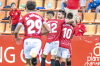 Los jugadores del Nástic celebrando un gol ante el Real Murcia/ Nástic de Tarragona.