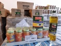 Foto 3 - El Banco de Alimentos de Soria recibe el segundo env&iacute;o del Programa de ayuda alimentaria del Ministerio