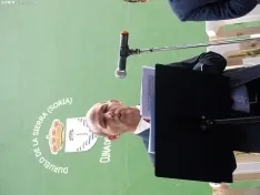 Una imagen de la apertura de la feria este viernes. /SN