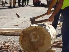 Una imagen de la apertura de la feria este viernes. /SN