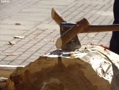 Una imagen de la apertura de la feria este viernes. /SN