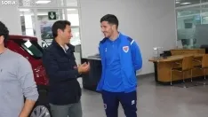 Foto 19 - Fotos: Untoria y el Numancia celebran su patrocinio con una visita al Concesionario