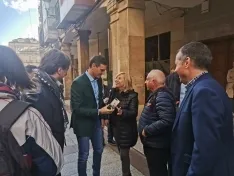 Foto 5 - Pedro S&aacute;nchez defiende en Soria las ayudas al funcionamiento