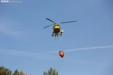 Una imagen de la apertura de la feria cabrejana hoy. /María Ferrer