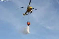 Una imagen de la apertura de la feria cabrejana hoy. /María Ferrer