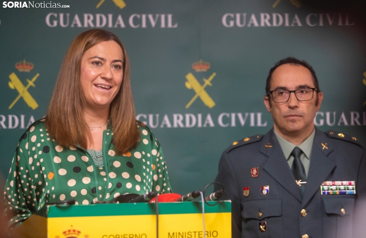 3.000 dispositivos de tráfico y centenares de inspecciones: algunos de los compromisos anuales de la Guardia Civil en Soria