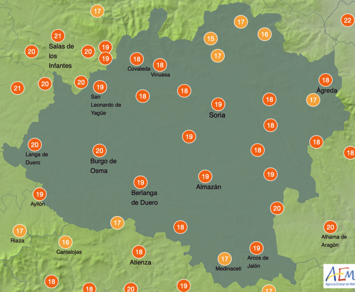 El tiempo en Soria: Tregua de precipitaciones