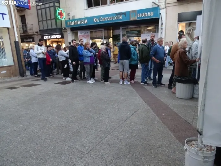 Una imagen del multitudinario acto celebrado por Asovica hoy. /SN