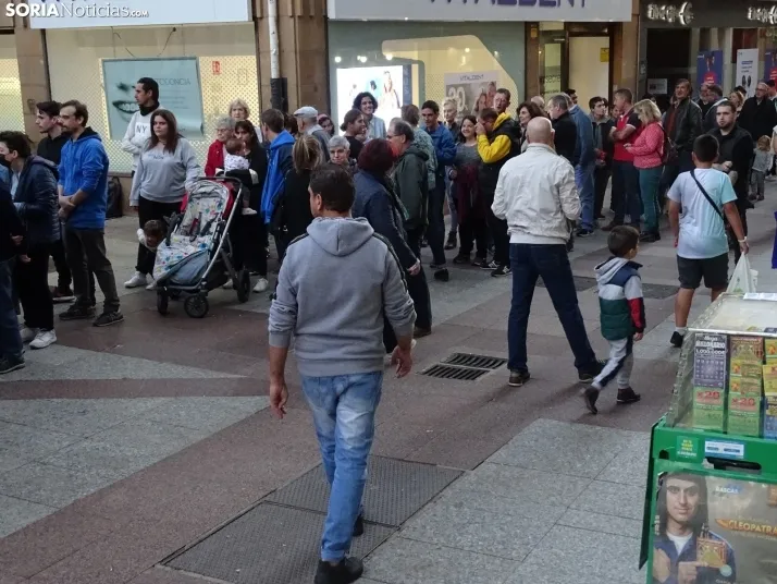 Una imagen del multitudinario acto celebrado por Asovica hoy. /SN