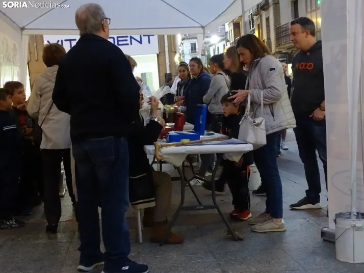 Una imagen del multitudinario acto celebrado por Asovica hoy. /SN