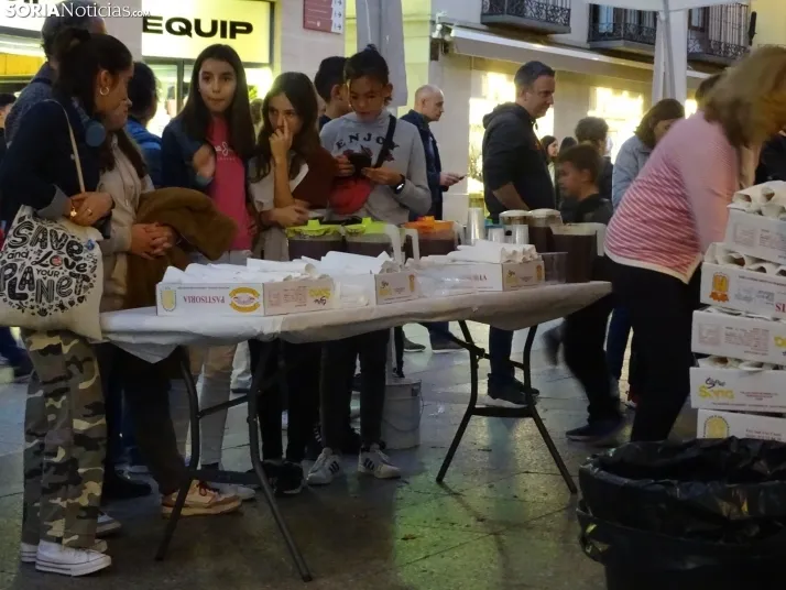 Una imagen del multitudinario acto celebrado por Asovica hoy. /SN