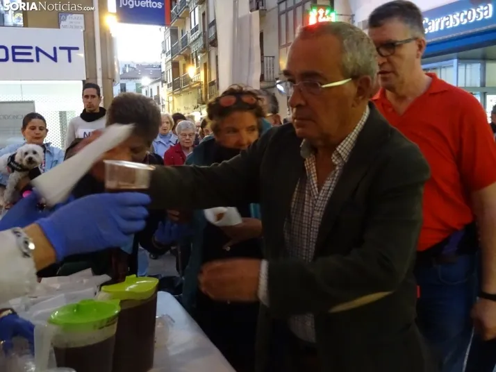 Una imagen del multitudinario acto celebrado por Asovica hoy. /SN
