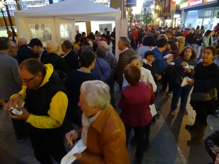 Una imagen del multitudinario acto celebrado por Asovica hoy. /SN
