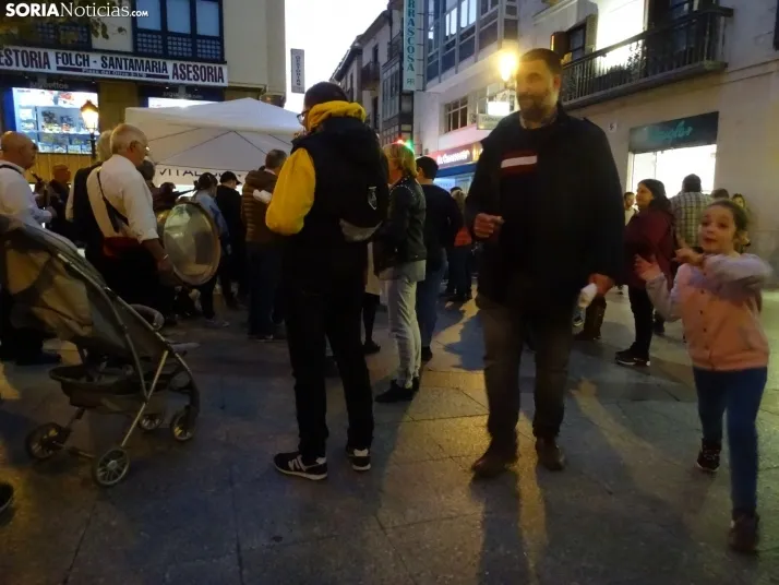 Una imagen del multitudinario acto celebrado por Asovica hoy. /SN