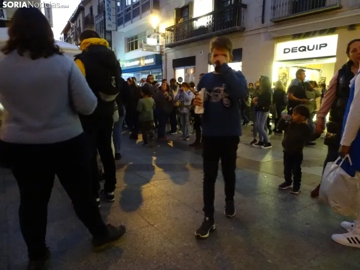 Una imagen del multitudinario acto celebrado por Asovica hoy. /SN