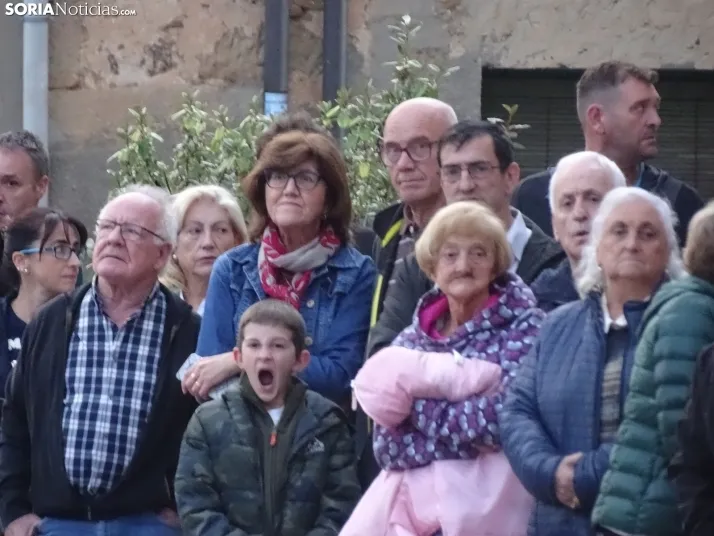 Una imagen del acto protagonizado por la Legión en Navaleno este jueves. /SN