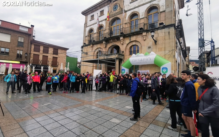 Más 300 senderistas disfrutan del monte de Covaleda en la marcha de ASPACE