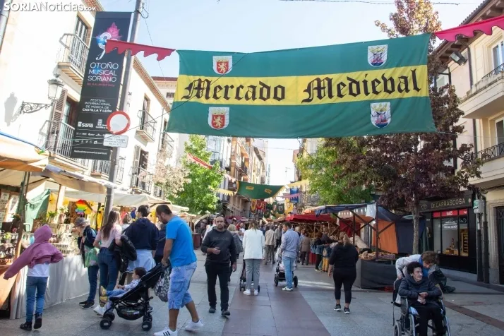 Mercado medieval en Soria 2022