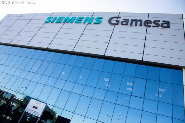Fábrica de Siemens-Gamesa en Ágreda