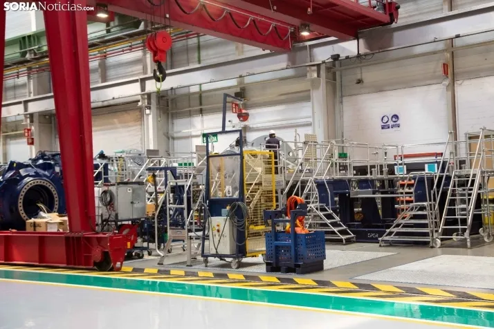 Fábrica de Siemens-Gamesa en Ágreda