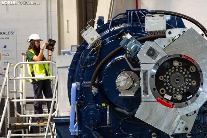 Fábrica de Siemens-Gamesa en Ágreda