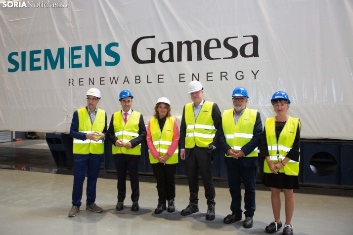 Fábrica de Siemens-Gamesa en Ágreda