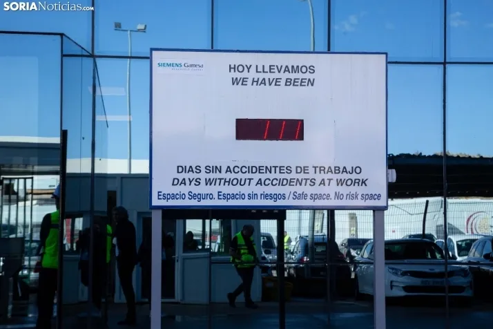 Fábrica de Siemens-Gamesa en Ágreda