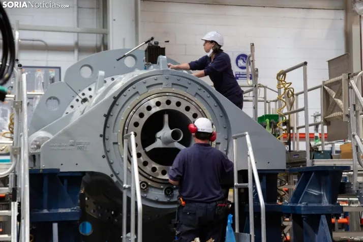 Fábrica de Siemens-Gamesa en Ágreda