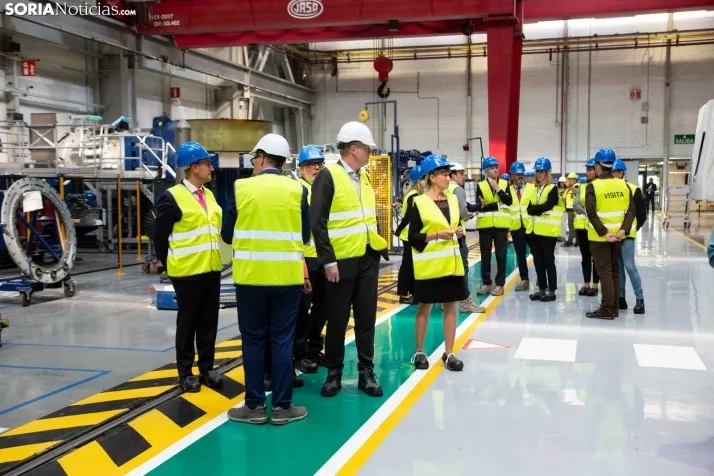 Fábrica de Siemens-Gamesa en Ágreda