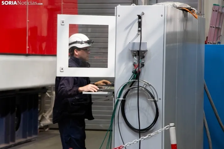 Fábrica de Siemens-Gamesa en Ágreda