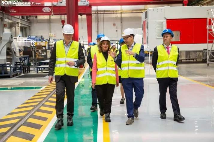 Fábrica de Siemens-Gamesa en Ágreda