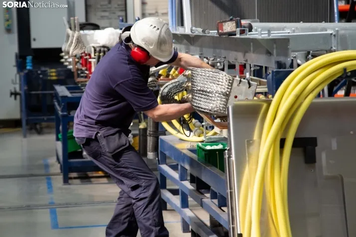 Fábrica de Siemens-Gamesa en Ágreda