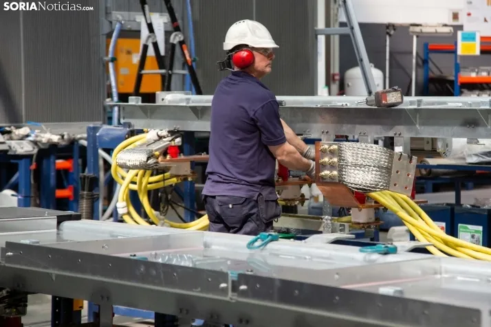Fábrica de Siemens-Gamesa en Ágreda