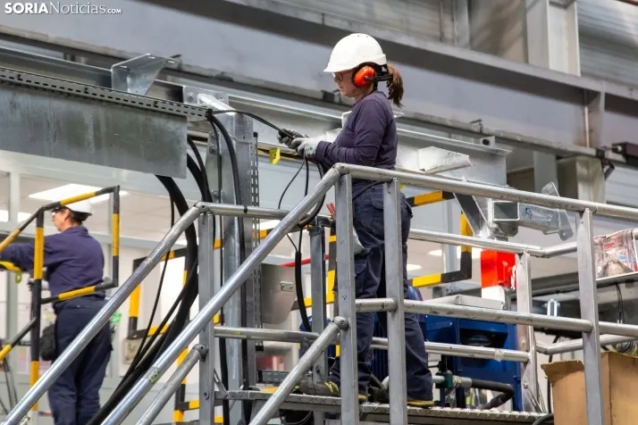Fábrica de Siemens-Gamesa en Ágreda