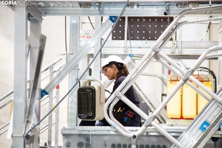 Fábrica de Siemens-Gamesa en Ágreda