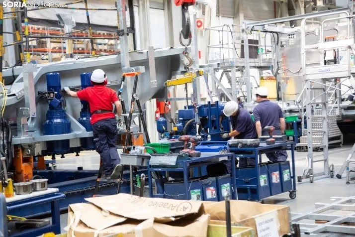 Fábrica de Siemens-Gamesa en Ágreda