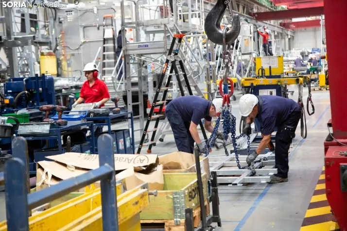 Fábrica de Siemens-Gamesa en Ágreda