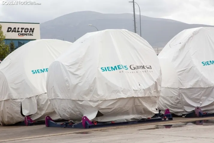 Fábrica de Siemens-Gamesa en Ágreda