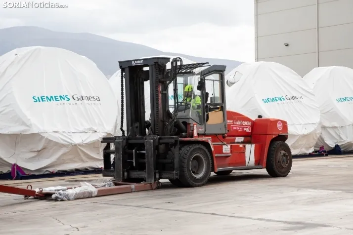Fábrica de Siemens-Gamesa en Ágreda