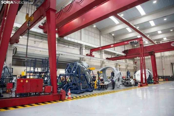 Fábrica de Siemens-Gamesa en Ágreda