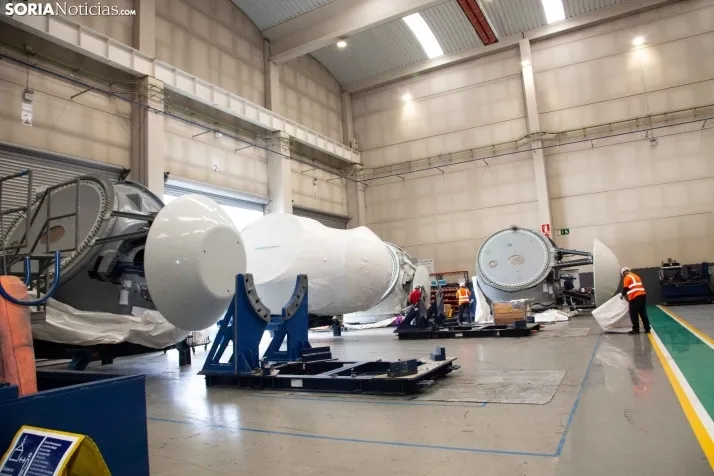 Fábrica de Siemens-Gamesa en Ágreda